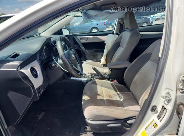 5YFBURHE2KP866292 2019 TOYOTA COROLLA White წინა სალონის ხედი
