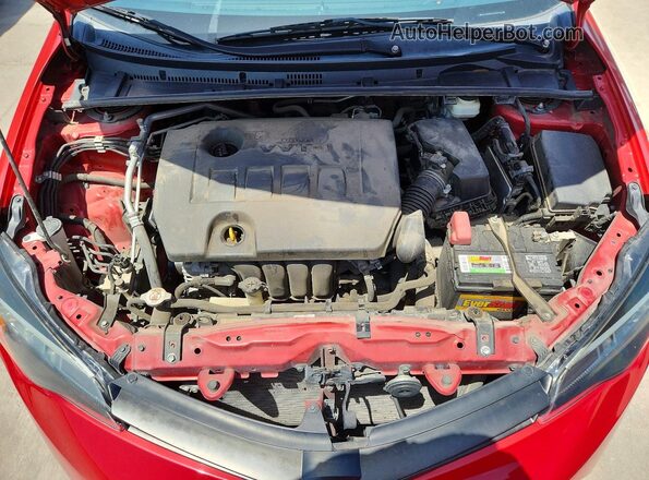 5YFBURHE2KP891452 2019 TOYOTA COROLLA Красный Вид задней части салона