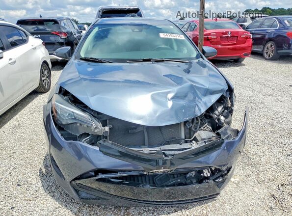 5YFBURHE2KP912459 2019 TOYOTA COROLLA Синий Вид спереди