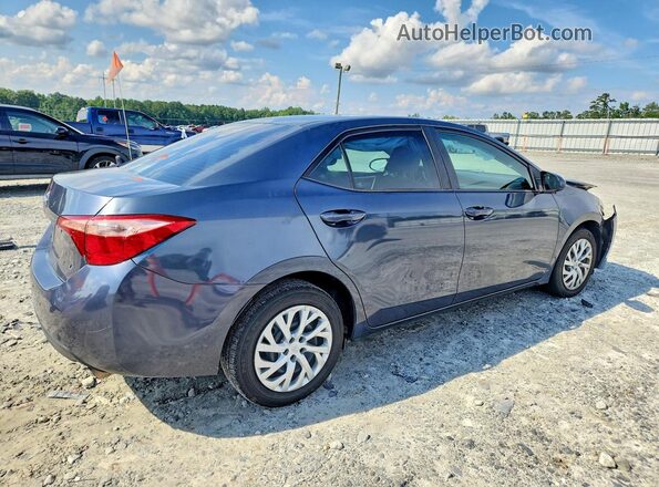 5YFBURHE2KP912459 2019 TOYOTA COROLLA Синий Задняя правая четверть