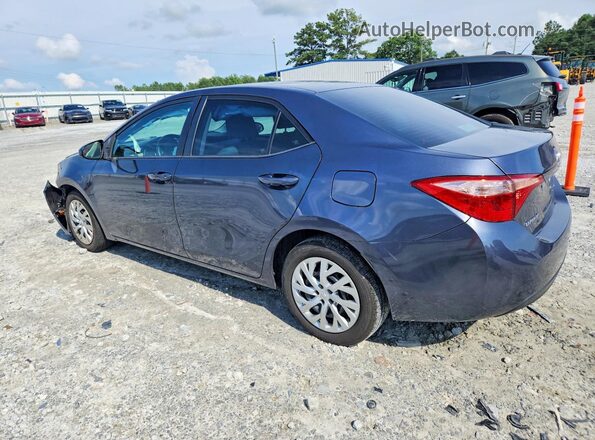 5YFBURHE2KP912459 2019 TOYOTA COROLLA Синий Задняя левая четверть