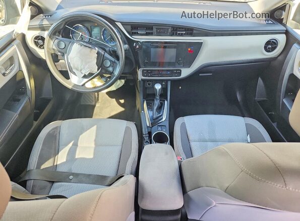 5YFBURHE2KP912459 2019 TOYOTA COROLLA Синий Вид панели приборов