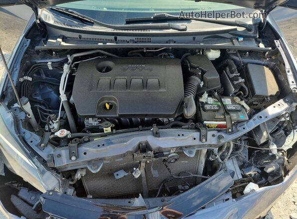 5YFBURHE2KP912459 2019 TOYOTA COROLLA Синий Вид задней части салона