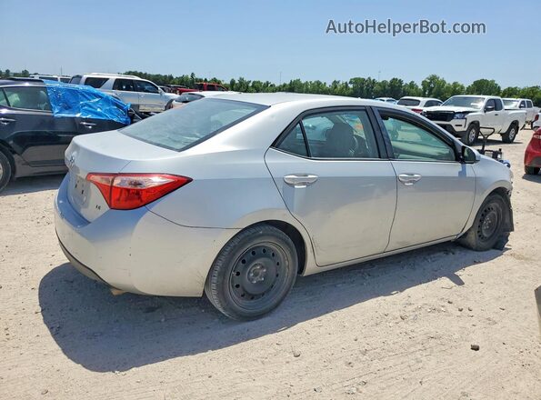 5YFBURHE2KP927513 2019 TOYOTA COROLLA Silver Задня права чверть