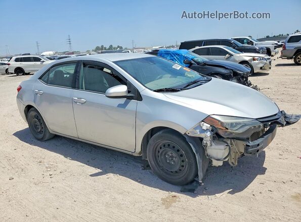 5YFBURHE2KP927513 2019 TOYOTA COROLLA Silver Передня права чверть
