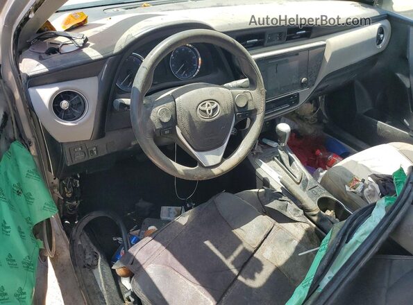 5YFBURHE2KP927513 2019 TOYOTA COROLLA Silver Вид панелі приладів