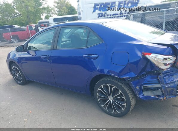 5YFBURHE3GP405223 2016 TOYOTA COROLLA Blue 