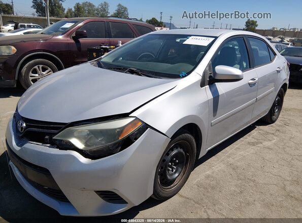 5YFBURHE3GP413662 2016 TOYOTA COROLLA Gray Front left