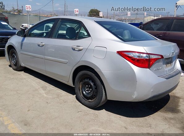 5YFBURHE3GP413662 2016 TOYOTA COROLLA Gray Rear left