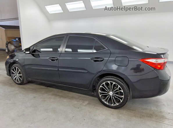 5YFBURHE3GP437573 2016 TOYOTA COROLLA Черный Задняя левая четверть