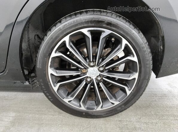 5YFBURHE3GP437573 2016 TOYOTA COROLLA Черный 