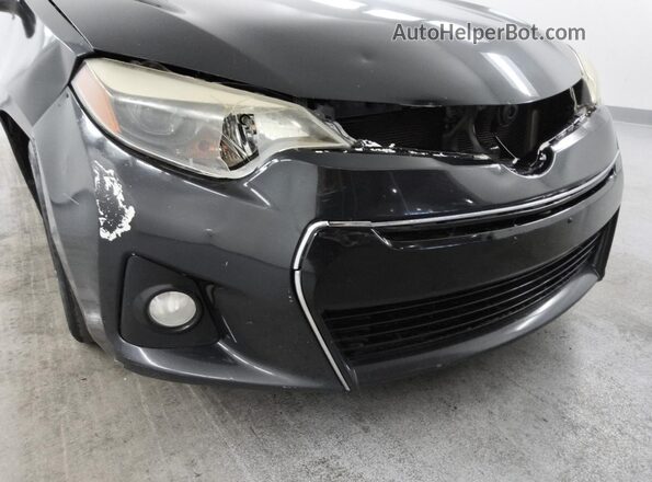 5YFBURHE3GP437573 2016 TOYOTA COROLLA Черный 