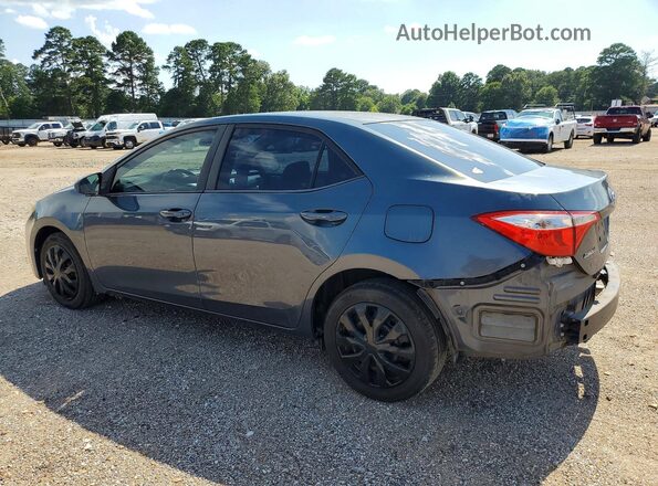 5YFBURHE3GP442207 2016 TOYOTA COROLLA Gray უკანა მარცხენა