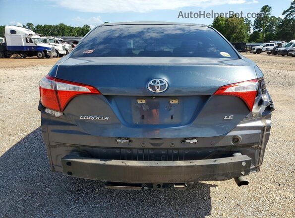 5YFBURHE3GP442207 2016 TOYOTA COROLLA Gray უკანა ხედი