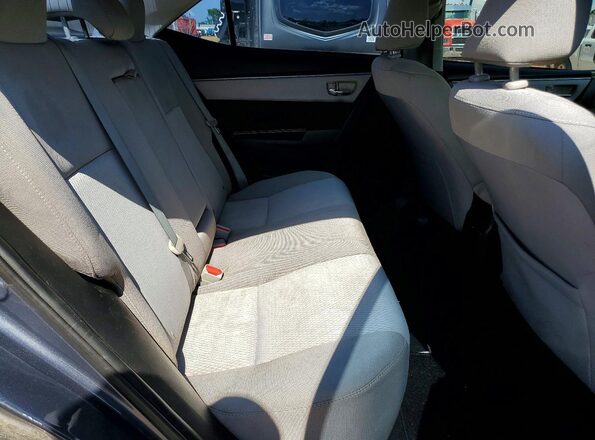 5YFBURHE3GP442207 2016 TOYOTA COROLLA Gray უკანა სავარძლების ხედი