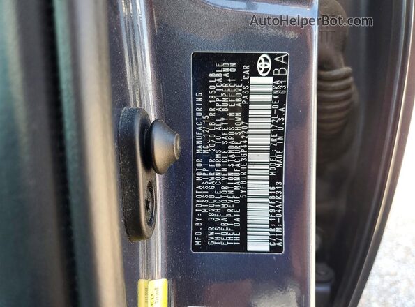 5YFBURHE3GP442207 2016 TOYOTA COROLLA Gray ძრავის განყოფილების ხედი