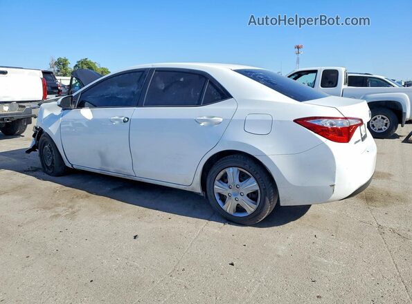 5YFBURHE3GP461176 2016 TOYOTA COROLLA White უკანა მარცხენა