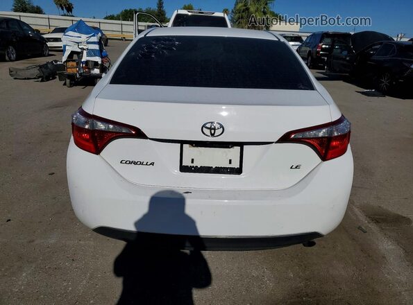 5YFBURHE3GP461176 2016 TOYOTA COROLLA White უკანა ხედი