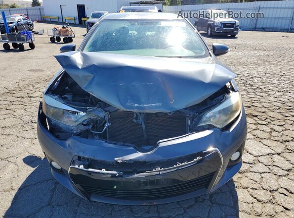5YFBURHE3GP473389 2016 TOYOTA COROLLA Charcoal Front view