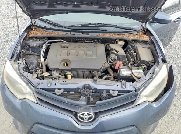 5YFBURHE3GP517133 2016 TOYOTA COROLLA Charcoal Rear interior view
