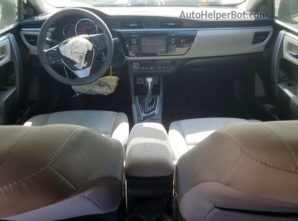 5YFBURHE3GP534501 2016 TOYOTA CORALLA White წინა პანელის ხედი
