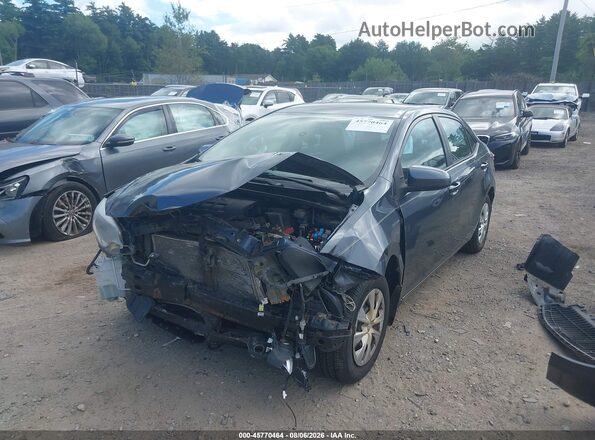 5YFBURHE4GP384933 2016 TOYOTA COROLLA Gray Դիմացի տեսք