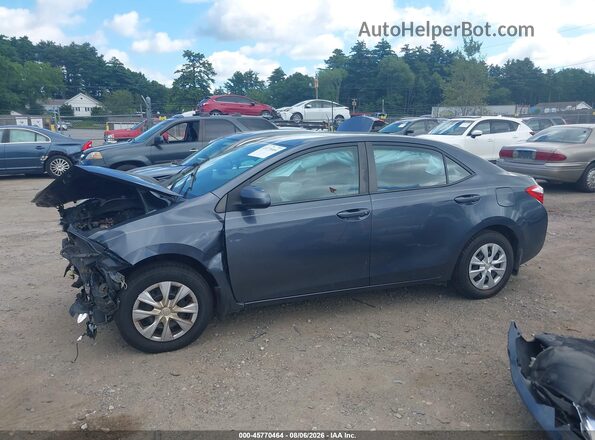 5YFBURHE4GP384933 2016 TOYOTA COROLLA Gray 