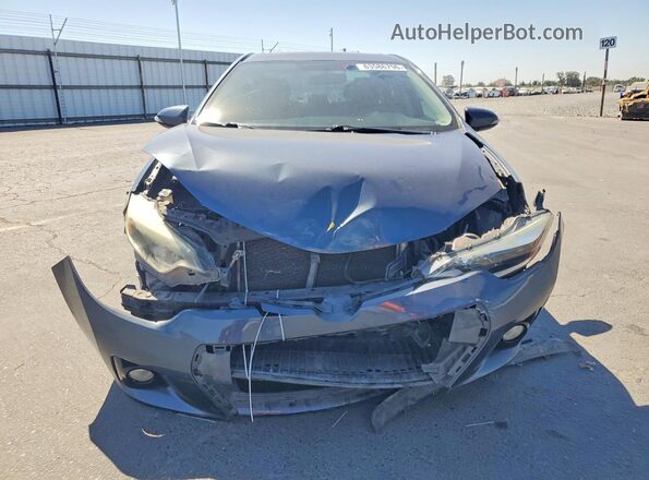 5YFBURHE4GP404923 2016 TOYOTA COROLLA Gray წინა ხედი