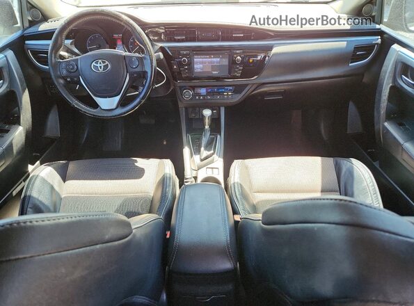 5YFBURHE4GP451143 2016 TOYOTA COROLLA White Widok deski rozdzielczej