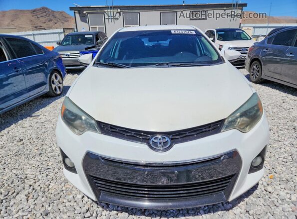 5YFBURHE4GP451143 2016 TOYOTA COROLLA White Widok z przodu
