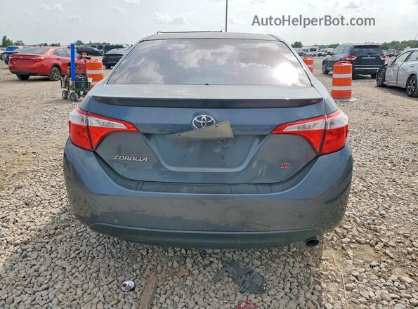 5YFBURHE4GP455645 2016 TOYOTA COROLLA Green Вид ззаду
