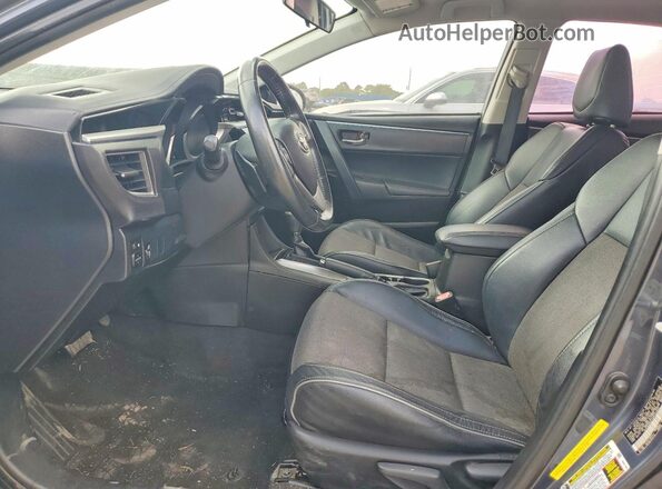 5YFBURHE4GP455645 2016 TOYOTA COROLLA Green Вид салону спереду