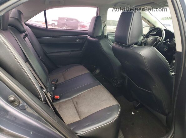 5YFBURHE4GP455645 2016 TOYOTA COROLLA Green Вид задніх сидінь