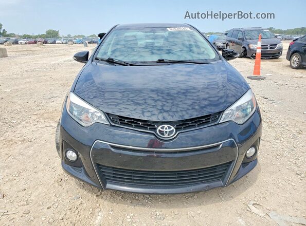 5YFBURHE4GP456908 2016 TOYOTA COROLLA Black Widok z przodu