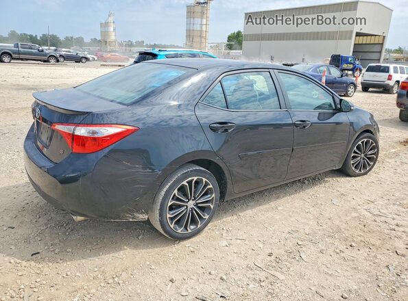 5YFBURHE4GP456908 2016 TOYOTA COROLLA Black Tył prawy