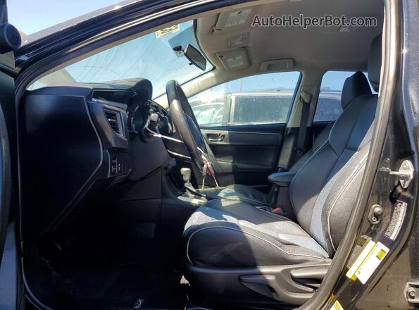 5YFBURHE4GP488869 2016 TOYOTA COROLLA Black Vista interior delantera
