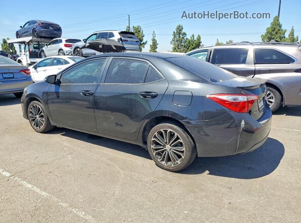5YFBURHE4GP488869 2016 TOYOTA COROLLA Black Trasero izquierdo