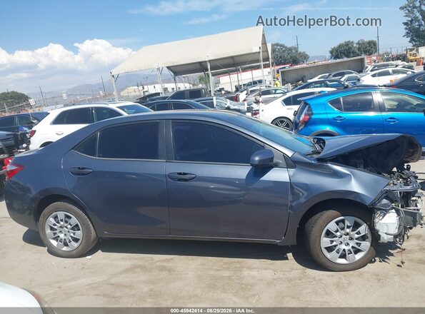 5YFBURHE4GP498320 2016 TOYOTA COROLLA Серый Панорамный вид салона 360°