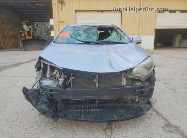 5YFBURHE4GP501314 2016 TOYOTA COROLLA Silver Դիմացի տեսք
