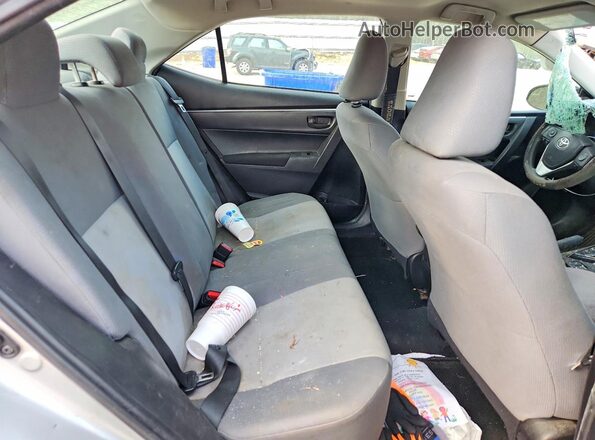 5YFBURHE4GP501314 2016 TOYOTA COROLLA Silver Հետևի նստատեղերի տեսք