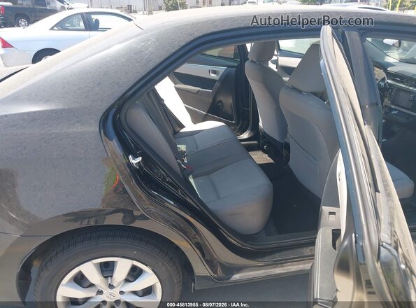 5YFBURHE4GP505301 2016 TOYOTA COROLLA Black Вид наклейки з VIN-кодом