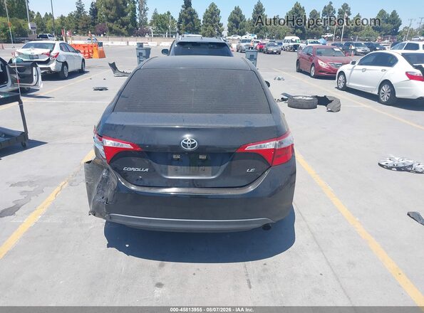 5YFBURHE4GP505301 2016 TOYOTA COROLLA Black 