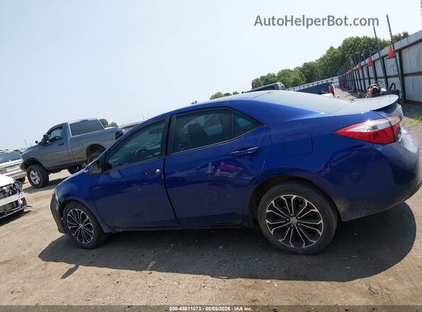 5YFBURHE4GP508988 2016 TOYOTA COROLLA Blue Панорамний вид салону 360°