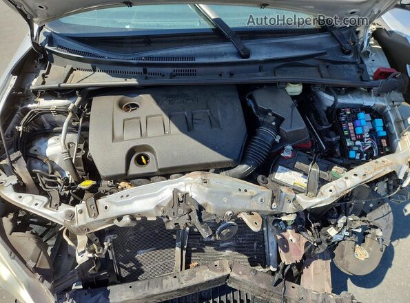 5YFBURHE4GP527170 2016 TOYOTA COROLLA Silver უკანა სალონის ხედი