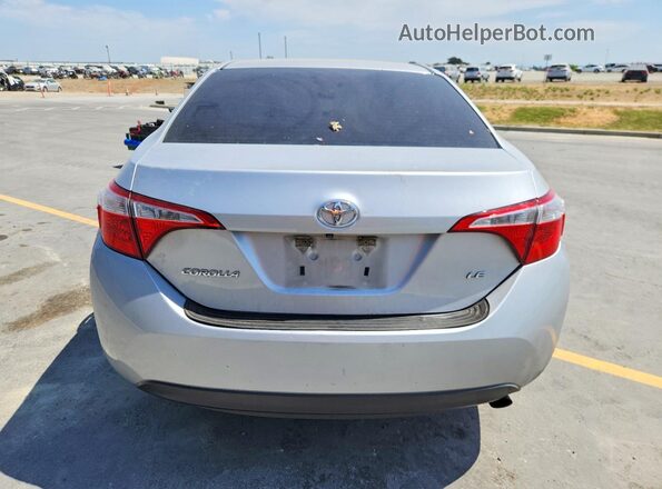 5YFBURHE4GP527170 2016 TOYOTA COROLLA Silver უკანა ხედი