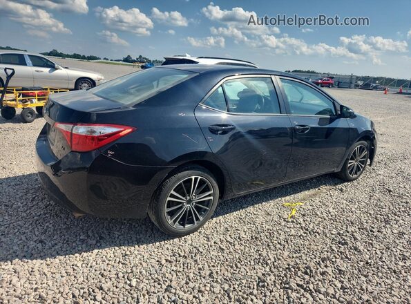 5YFBURHE4GP534295 2016 TOYOTA COROLLA Black Widok z tyłu