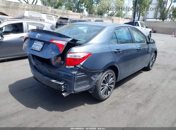 5YFBURHE4GP540386 2016 TOYOTA COROLLA Gray Հետևի աջ