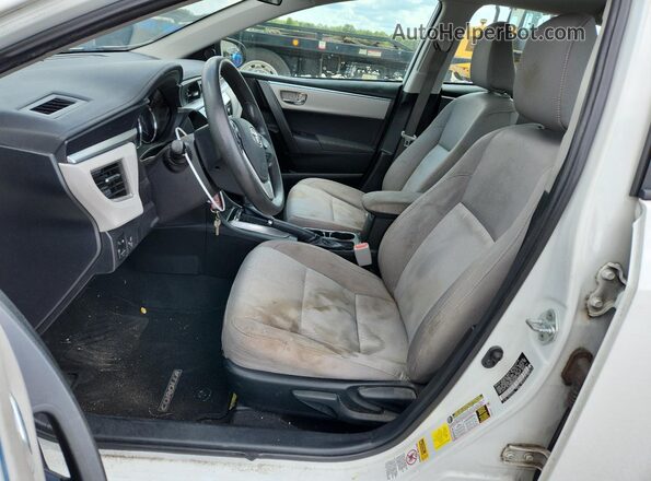 5YFBURHE4GP563005 2016 TOYOTA COROLLA White Front interior view