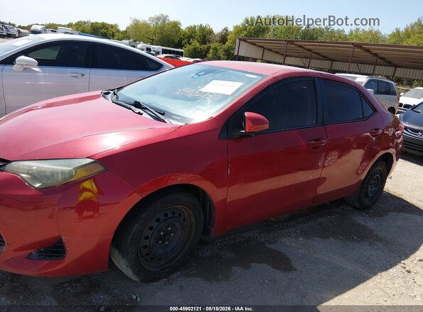 5YFBURHE4HP591825 2017 TOYOTA COROLLA Бордовый Панорамный вид салона 360°