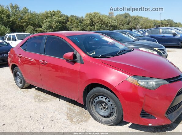 5YFBURHE4HP591825 2017 TOYOTA COROLLA Бордовый Вид задней части салона